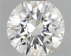 Picture of 0.41 Carats, Round with Excellent Cut, H Color, SI1 Clarity and Certified by GIA