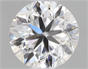 0.40 Carats, Round with Very Good Cut, E Color, SI2 Clarity and Certified by GIA