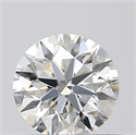 0.41 Carats, Round with Excellent Cut, G Color, VVS2 Clarity and Certified by GIA