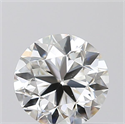 0.40 Carats, Round with Very Good Cut, H Color, VVS2 Clarity and Certified by GIA