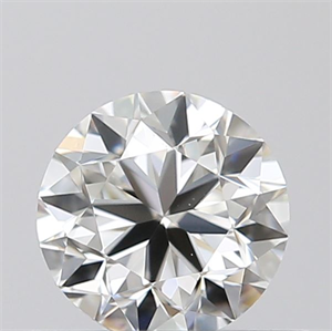 Picture of 0.40 Carats, Round with Very Good Cut, H Color, VVS2 Clarity and Certified by GIA