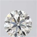 0.40 Carats, Round with Very Good Cut, K Color, VVS2 Clarity and Certified by GIA