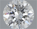 0.42 Carats, Round with Excellent Cut, E Color, VS1 Clarity and Certified by GIA