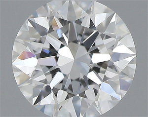 Picture of 0.42 Carats, Round with Excellent Cut, E Color, VS1 Clarity and Certified by GIA