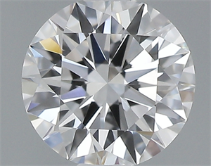 Picture of 0.40 Carats, Round with Excellent Cut, D Color, VS1 Clarity and Certified by GIA