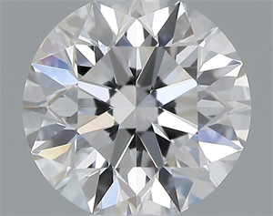 Picture of 0.40 Carats, Round with Excellent Cut, D Color, VS1 Clarity and Certified by GIA