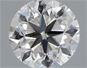 0.40 Carats, Round with Very Good Cut, F Color, VS2 Clarity and Certified by GIA