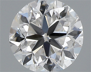 Picture of 0.40 Carats, Round with Very Good Cut, F Color, VS2 Clarity and Certified by GIA