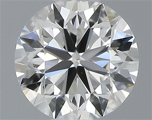 Picture of 0.40 Carats, Round with Very Good Cut, H Color, VS1 Clarity and Certified by GIA