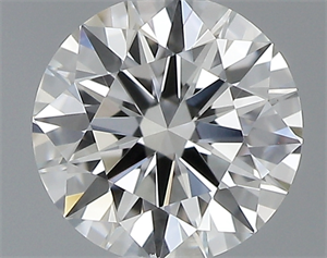 Picture of 0.40 Carats, Round with Excellent Cut, H Color, VS1 Clarity and Certified by GIA