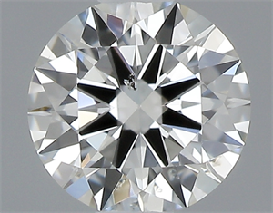 Picture of 0.43 Carats, Round with Excellent Cut, J Color, SI1 Clarity and Certified by GIA