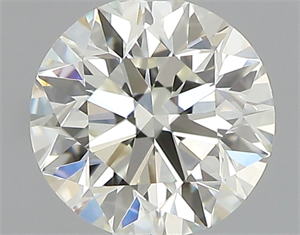 Picture of 0.40 Carats, Round with Excellent Cut, J Color, VVS2 Clarity and Certified by GIA