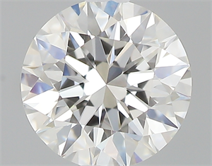 Picture of 0.40 Carats, Round with Excellent Cut, H Color, VVS2 Clarity and Certified by GIA