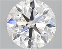 0.40 Carats, Round with Very Good Cut, D Color, SI1 Clarity and Certified by GIA