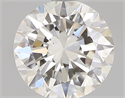 0.40 Carats, Round with Very Good Cut, H Color, VS2 Clarity and Certified by GIA