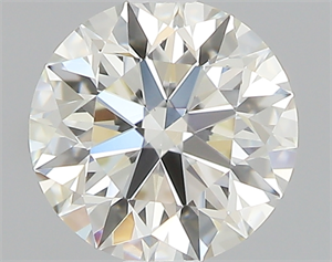 Picture of 0.42 Carats, Round with Excellent Cut, K Color, VS1 Clarity and Certified by GIA