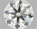 0.40 Carats, Round with Very Good Cut, K Color, VVS1 Clarity and Certified by GIA