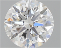 0.40 Carats, Round with Very Good Cut, E Color, VS2 Clarity and Certified by GIA