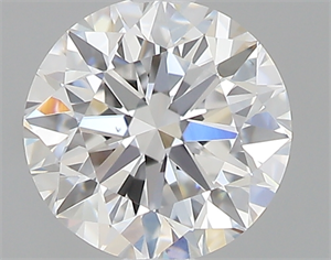 Picture of 0.40 Carats, Round with Very Good Cut, E Color, VS2 Clarity and Certified by GIA