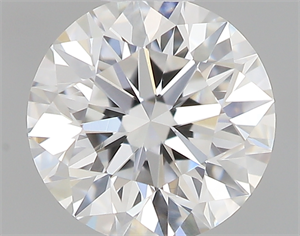 Picture of 0.40 Carats, Round with Excellent Cut, D Color, VVS2 Clarity and Certified by GIA