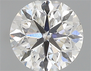 Picture of 0.40 Carats, Round with Very Good Cut, H Color, SI1 Clarity and Certified by GIA