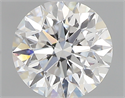 0.42 Carats, Round with Excellent Cut, D Color, VS1 Clarity and Certified by GIA