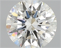 0.40 Carats, Round with Excellent Cut, J Color, VVS1 Clarity and Certified by GIA