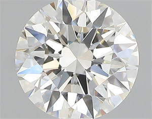 Picture of 0.41 Carats, Round with Excellent Cut, H Color, VVS2 Clarity and Certified by GIA