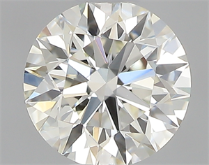 Picture of 0.42 Carats, Round with Excellent Cut, K Color, IF Clarity and Certified by GIA