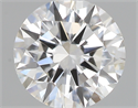 0.40 Carats, Round with Very Good Cut, D Color, VS1 Clarity and Certified by GIA