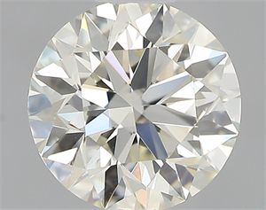 Picture of 0.58 Carats, Round with Excellent Cut, L Color, VS1 Clarity and Certified by GIA