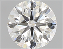 0.40 Carats, Round with Very Good Cut, I Color, VVS2 Clarity and Certified by GIA