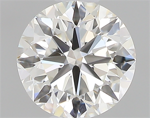 Picture of 0.40 Carats, Round with Very Good Cut, I Color, VVS2 Clarity and Certified by GIA