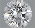 0.40 Carats, Round with Excellent Cut, D Color, VS1 Clarity and Certified by GIA