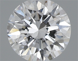 Picture of 0.40 Carats, Round with Excellent Cut, D Color, VS1 Clarity and Certified by GIA