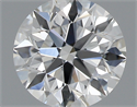 0.40 Carats, Round with Excellent Cut, E Color, VVS2 Clarity and Certified by GIA