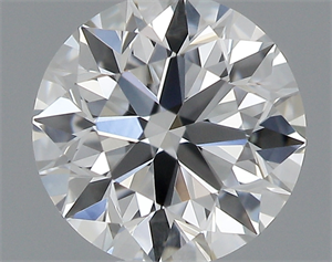 Picture of 0.40 Carats, Round with Excellent Cut, E Color, VVS2 Clarity and Certified by GIA