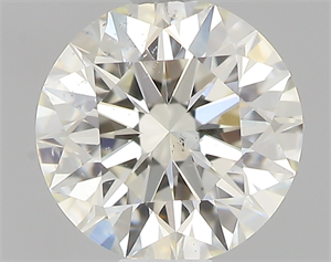 Picture of 0.55 Carats, Round with Excellent Cut, K Color, SI1 Clarity and Certified by GIA