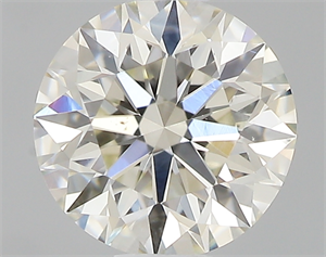 Picture of 0.51 Carats, Round with Excellent Cut, K Color, SI1 Clarity and Certified by GIA