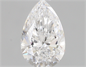 0.71 Carats, Pear D Color, VVS2 Clarity and Certified by GIA