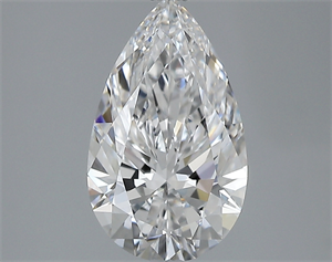 Picture of 2.22 Carats, Pear D Color, FL Clarity and Certified by GIA