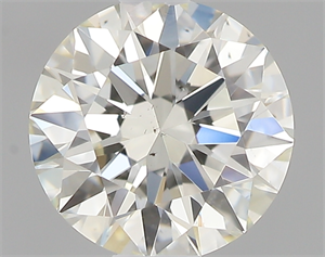 Picture of 0.52 Carats, Round with Excellent Cut, K Color, SI1 Clarity and Certified by GIA