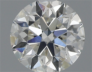 Picture of 0.53 Carats, Round with Excellent Cut, J Color, SI1 Clarity and Certified by GIA