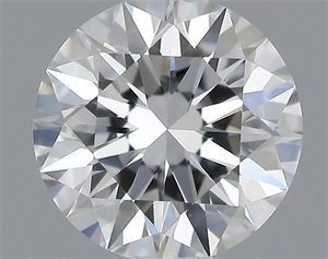 Picture of 0.40 Carats, Round with Excellent Cut, D Color, VS1 Clarity and Certified by GIA