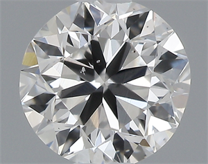 Picture of 0.40 Carats, Round with Very Good Cut, G Color, SI1 Clarity and Certified by GIA