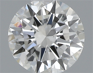 Picture of 0.40 Carats, Round with Very Good Cut, H Color, VS1 Clarity and Certified by GIA