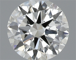 Picture of 0.40 Carats, Round with Good Cut, J Color, VS2 Clarity and Certified by GIA