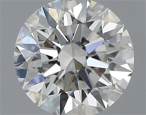 Picture of 0.40 Carats, Round with Excellent Cut, H Color, VS2 Clarity and Certified by GIA