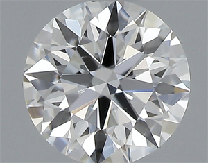 Picture of 0.41 Carats, Round with Excellent Cut, G Color, SI1 Clarity and Certified by GIA