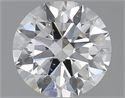 1.70 Carats, Round with Excellent Cut, F Color, SI1 Clarity and Certified by GIA